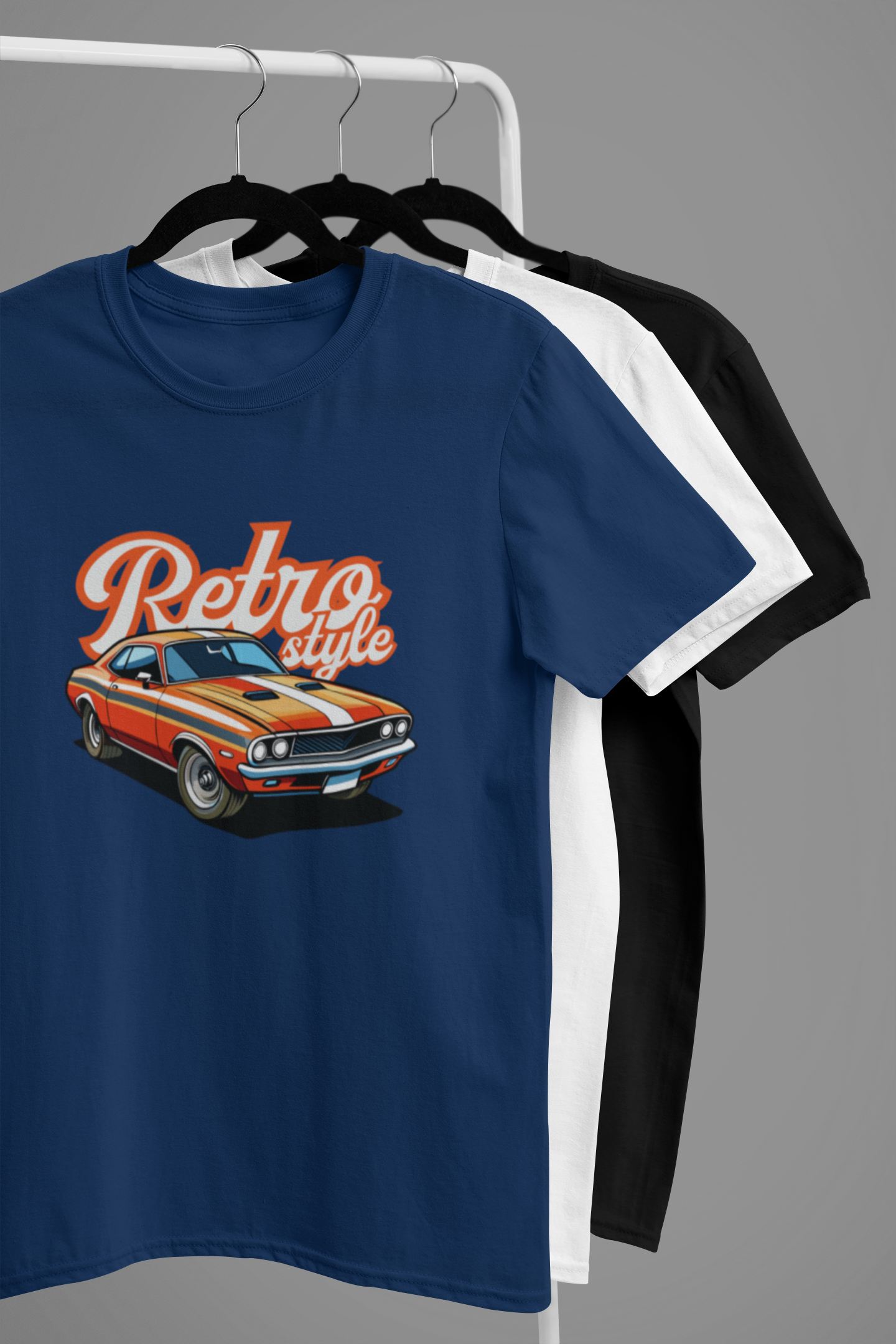 “Retro Style” Vintage Muscle Car Tee