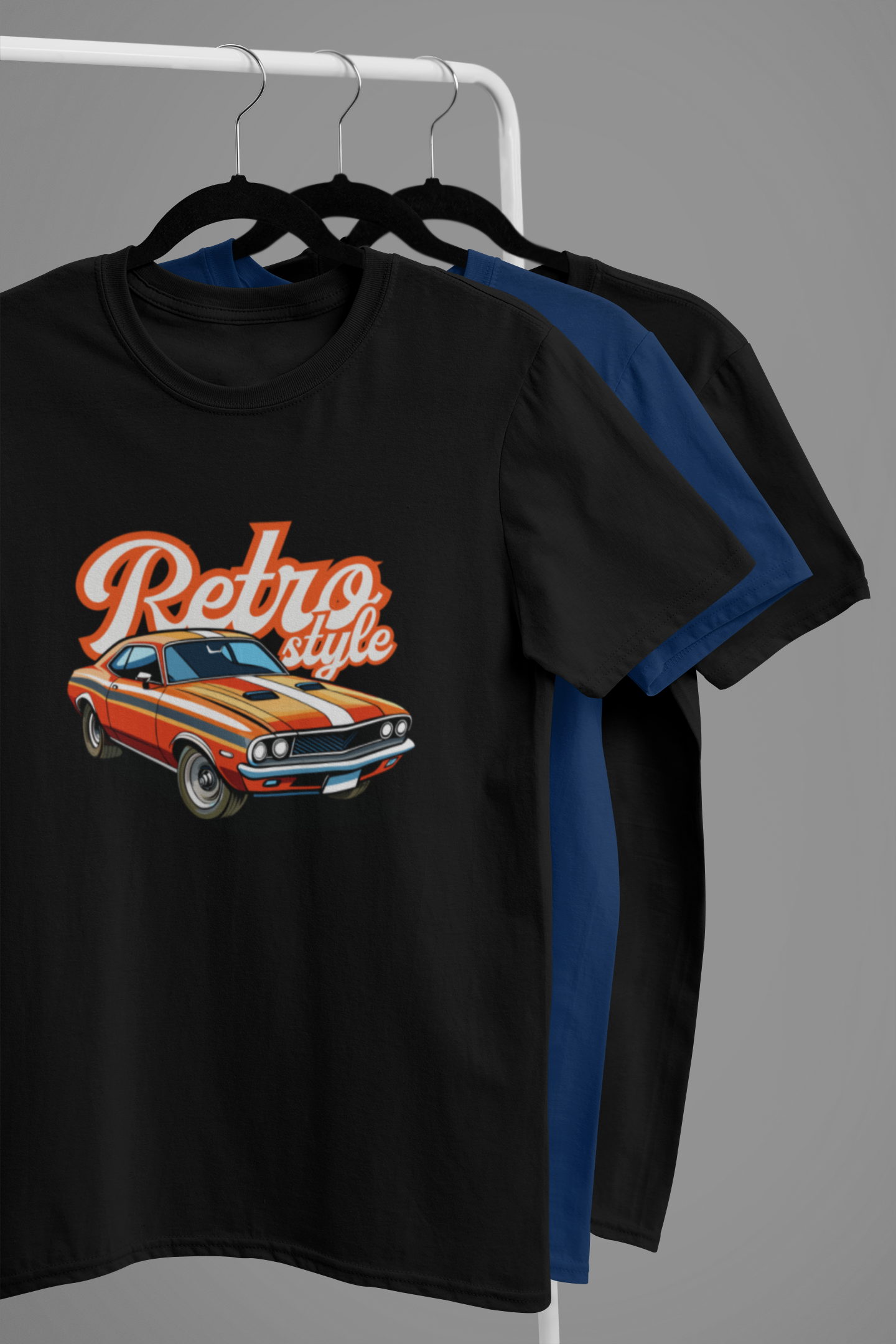 “Retro Style” Vintage Muscle Car Tee