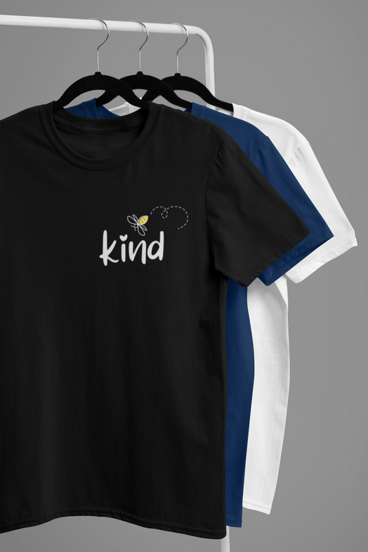 “Bee Kind” Minimalist Tee