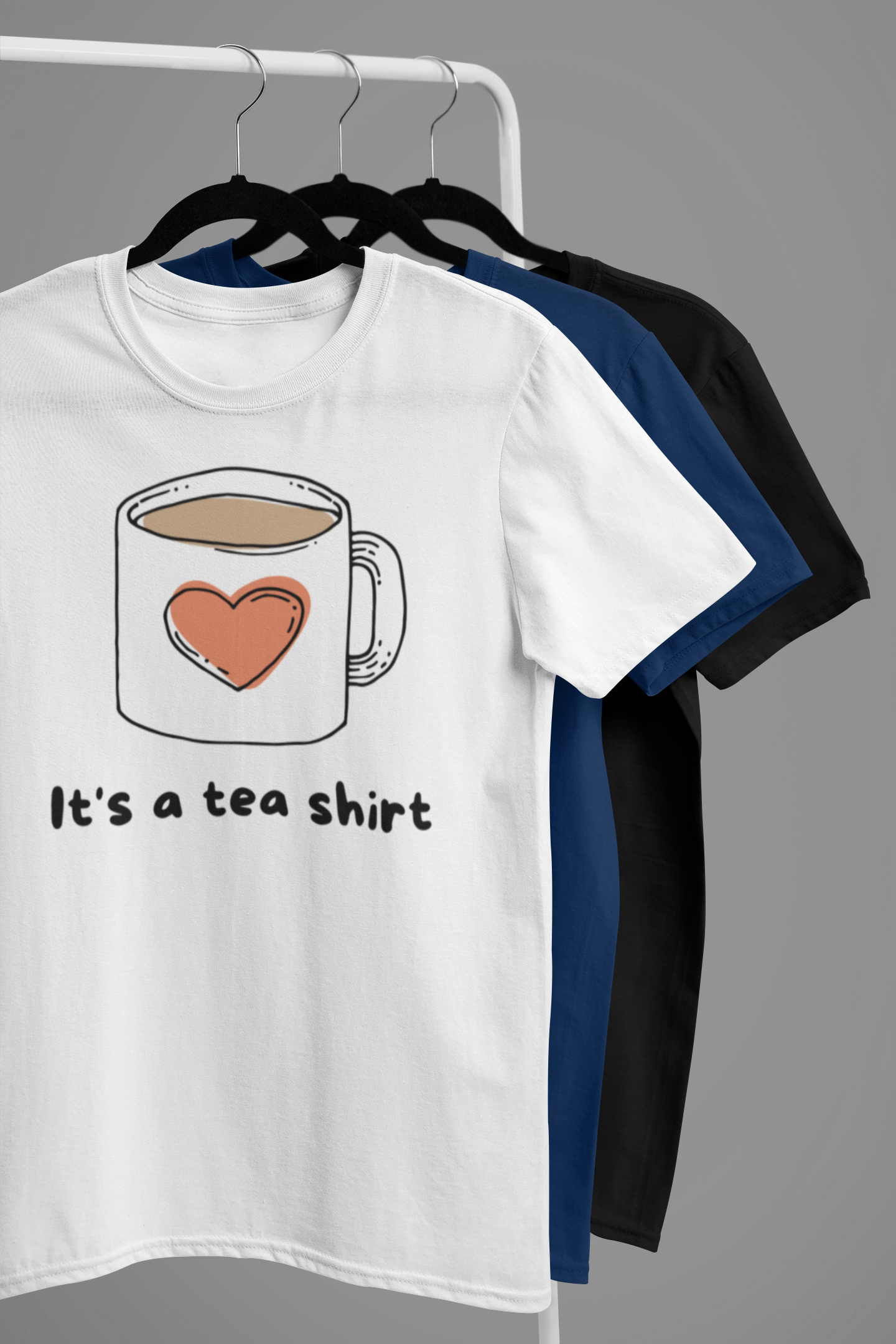 “It’s a Tea Shirt” Punny Mug Tee